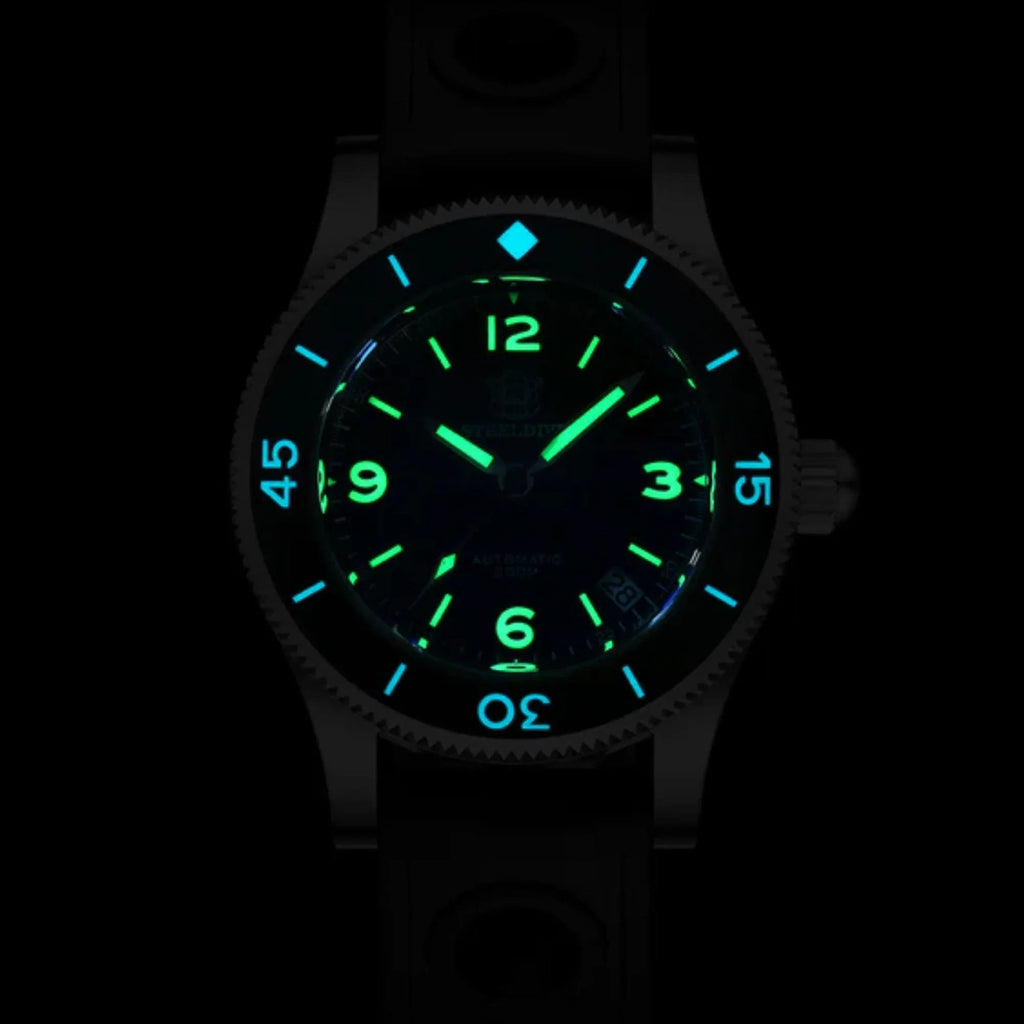 Steeldive SD1952 50-Fathoms Mechanical Watch Men - with Date - DREAM WATCHES
