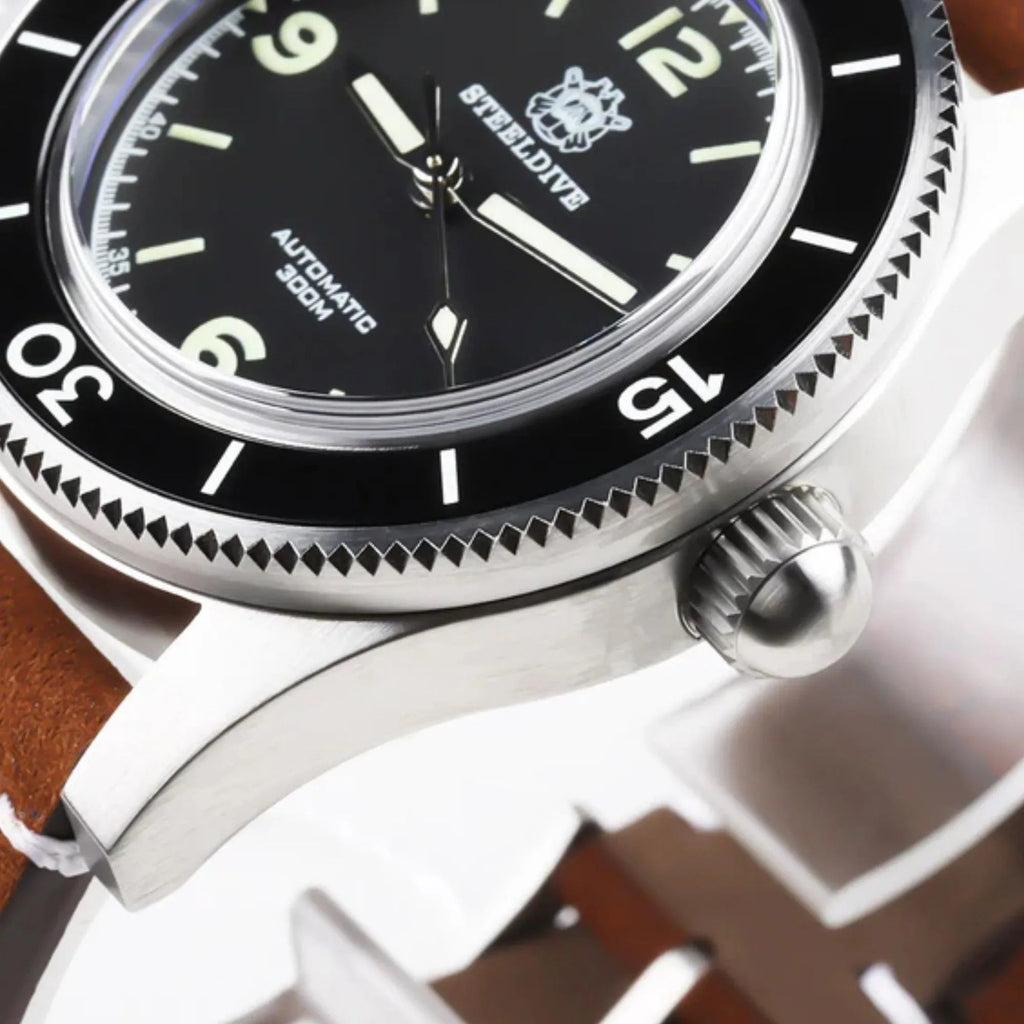 Steeldive SD1952 50-Fathoms Mechanical Watch Men - with Date - DREAM WATCHES