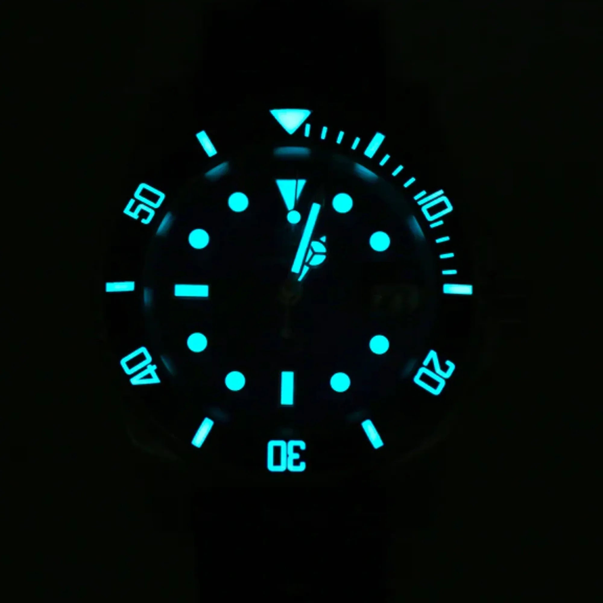 Steeldive SD1953 Sub Men Dive Watch V2 Black/Green Dial With Jubilee Bracelet - DREAM WATCHES