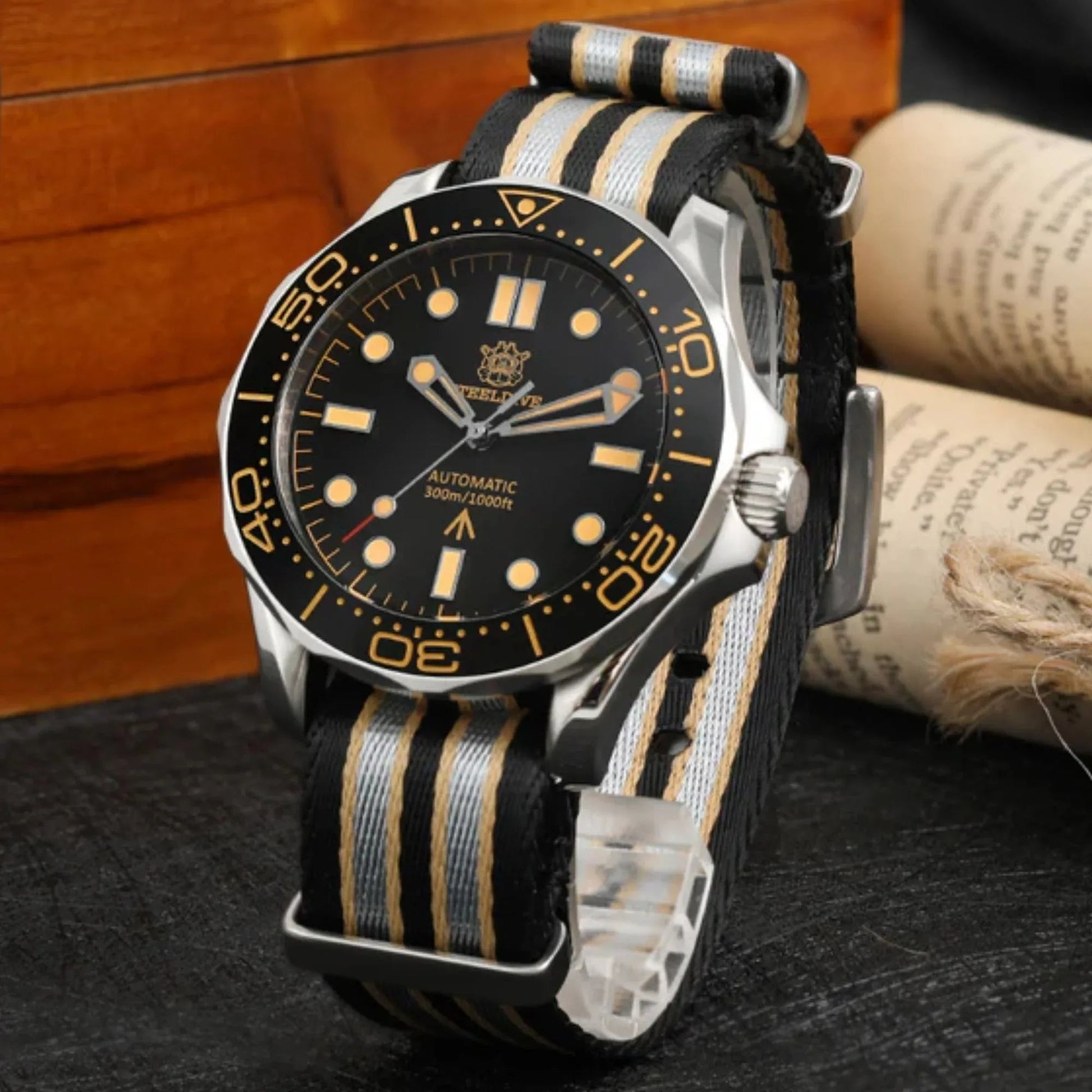 Steeldive SD1957 Vintage Sea Ghost Watch - DREAM WATCHES