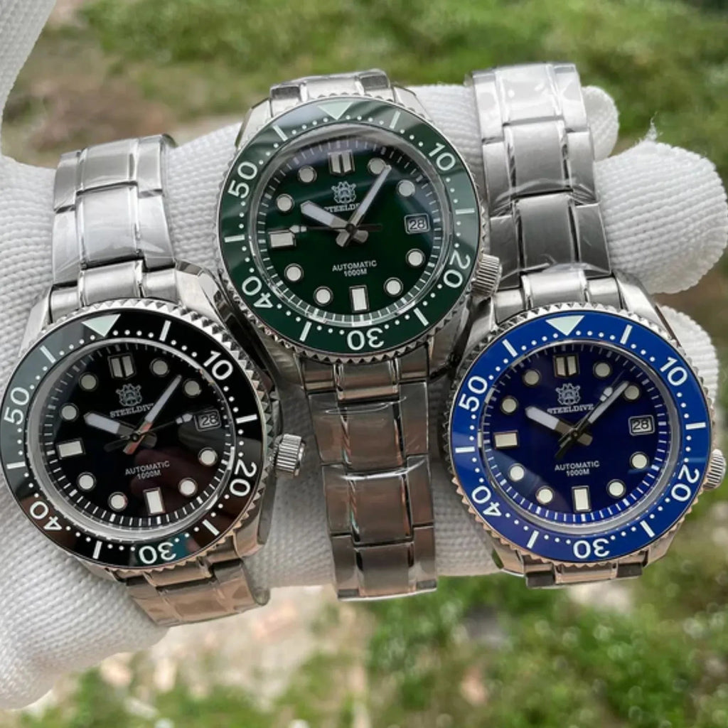Steeldive SD1968 Mariner 300 Monobloc Dive Watch - DREAM WATCHES