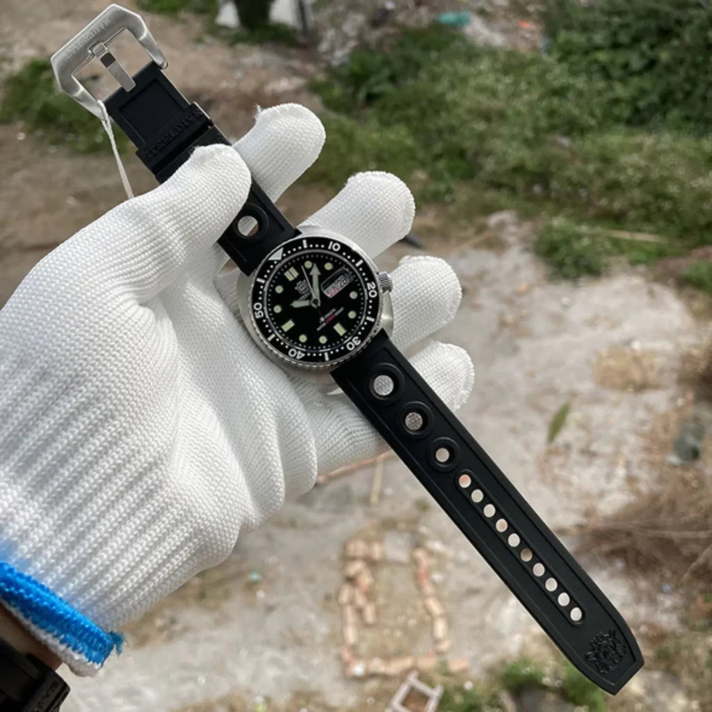 STEELDIVE SD1972 6309 King Turtle Dive Watch V2 - on Steel Bracelet - DREAM WATCHES