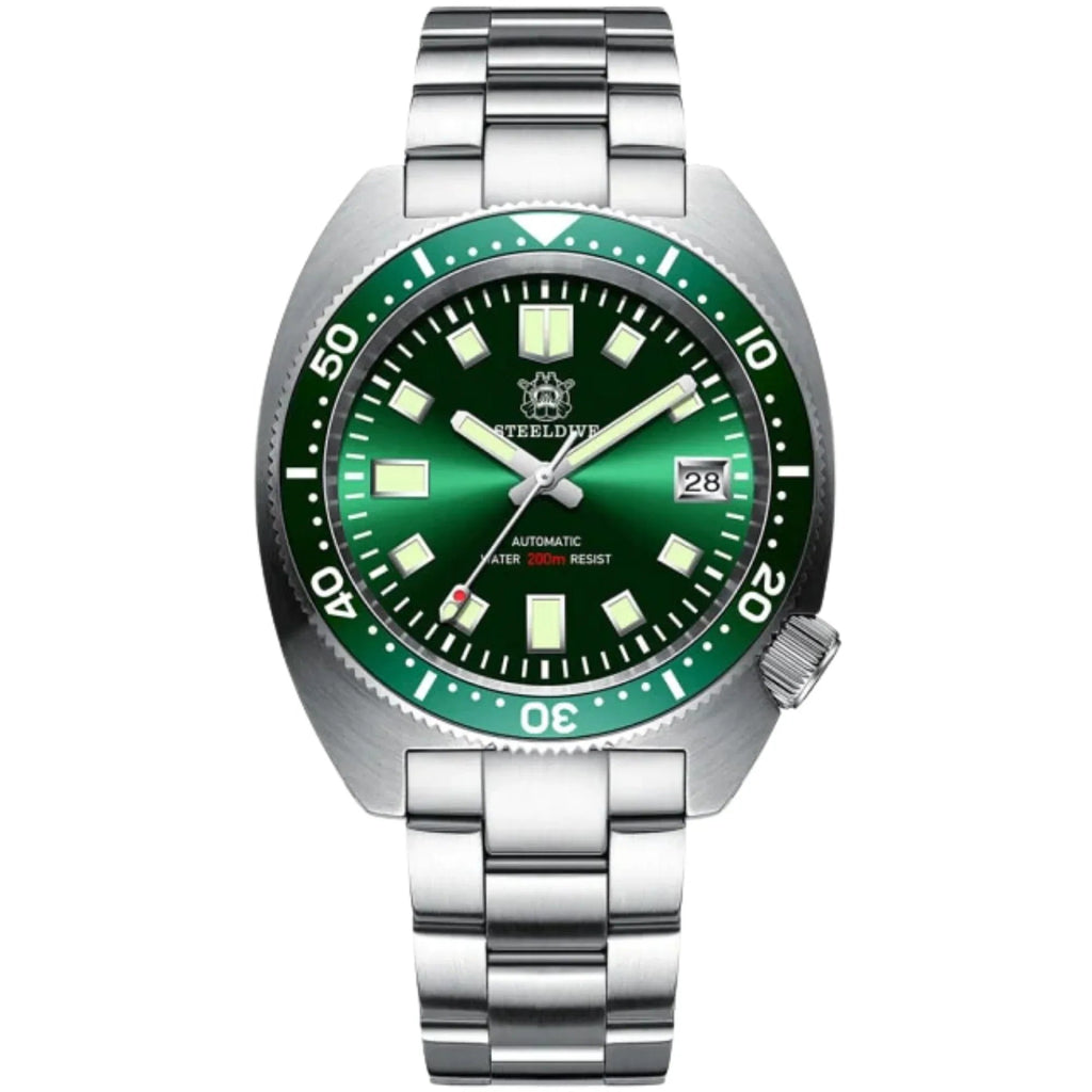 STEELDIVE SD1977 6105/8000 Slim Turtle Diver Watch - DREAM WATCHES