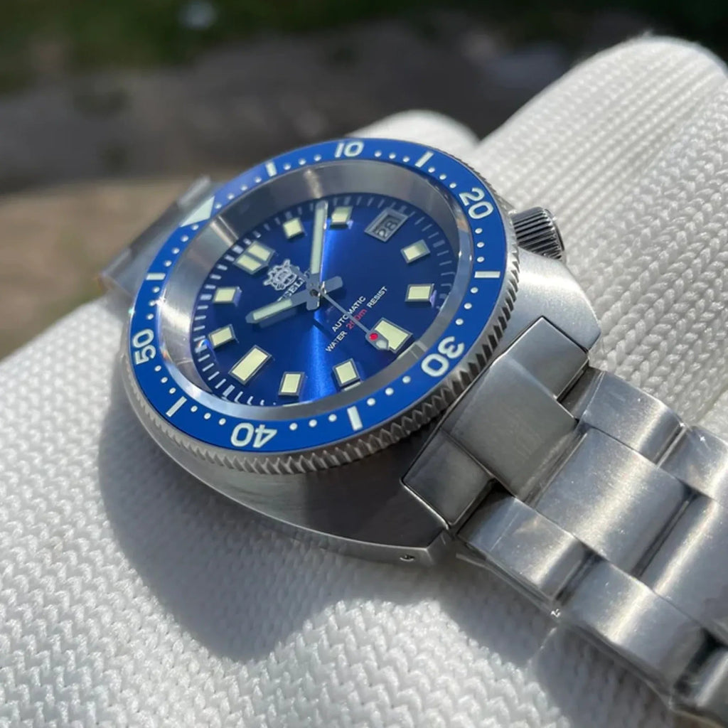 STEELDIVE SD1977 6105/8000 Slim Turtle Diver Watch - DREAM WATCHES