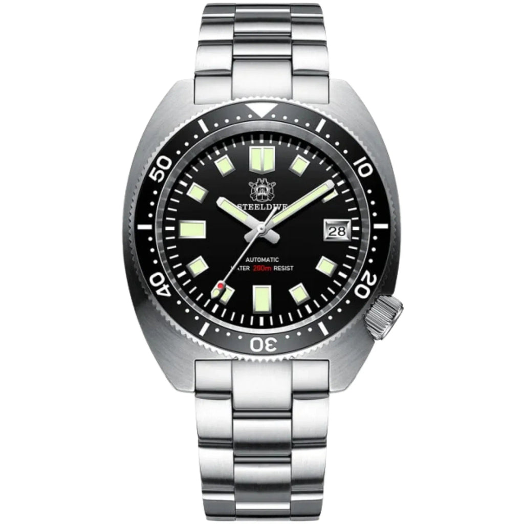 STEELDIVE SD1977 6105/8000 Slim Turtle Diver Watch - DREAM WATCHES