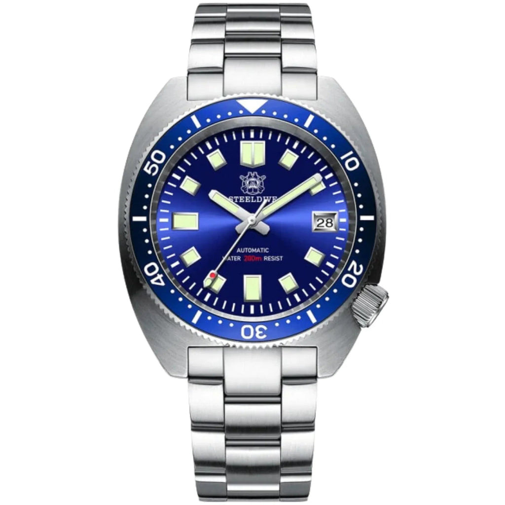 STEELDIVE SD1977 6105/8000 Slim Turtle Diver Watch - DREAM WATCHES