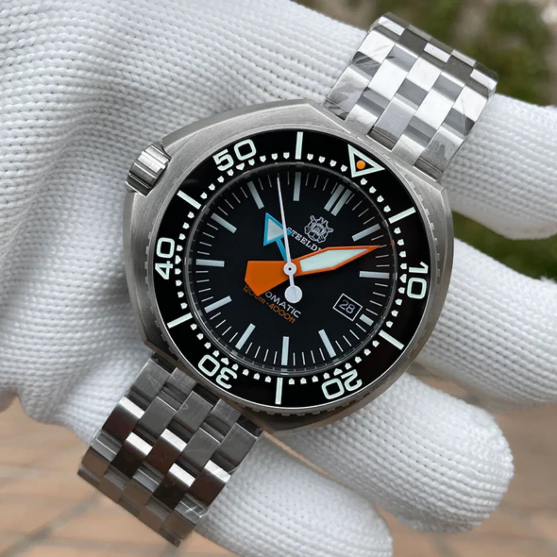 STEELDIVE SD1985 Professional 1200m Diver Watch - DREAM WATCHES
