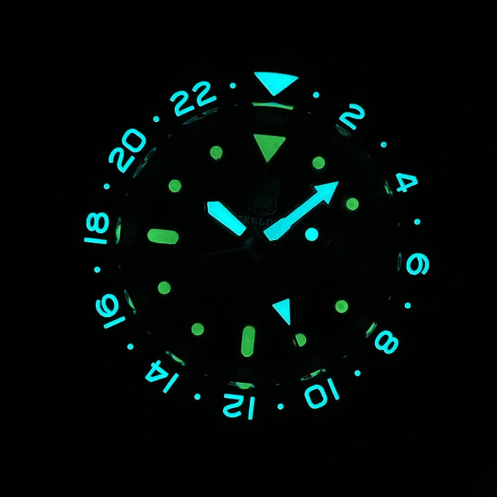 Steeldive SD1994 SKX007 NH34 GMT Automatic Watch - Orange - DREAM WATCHES