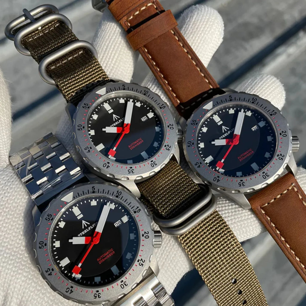 Steeldive Steelflier SF752 45mm Automatic Men Watch - DREAM WATCHES