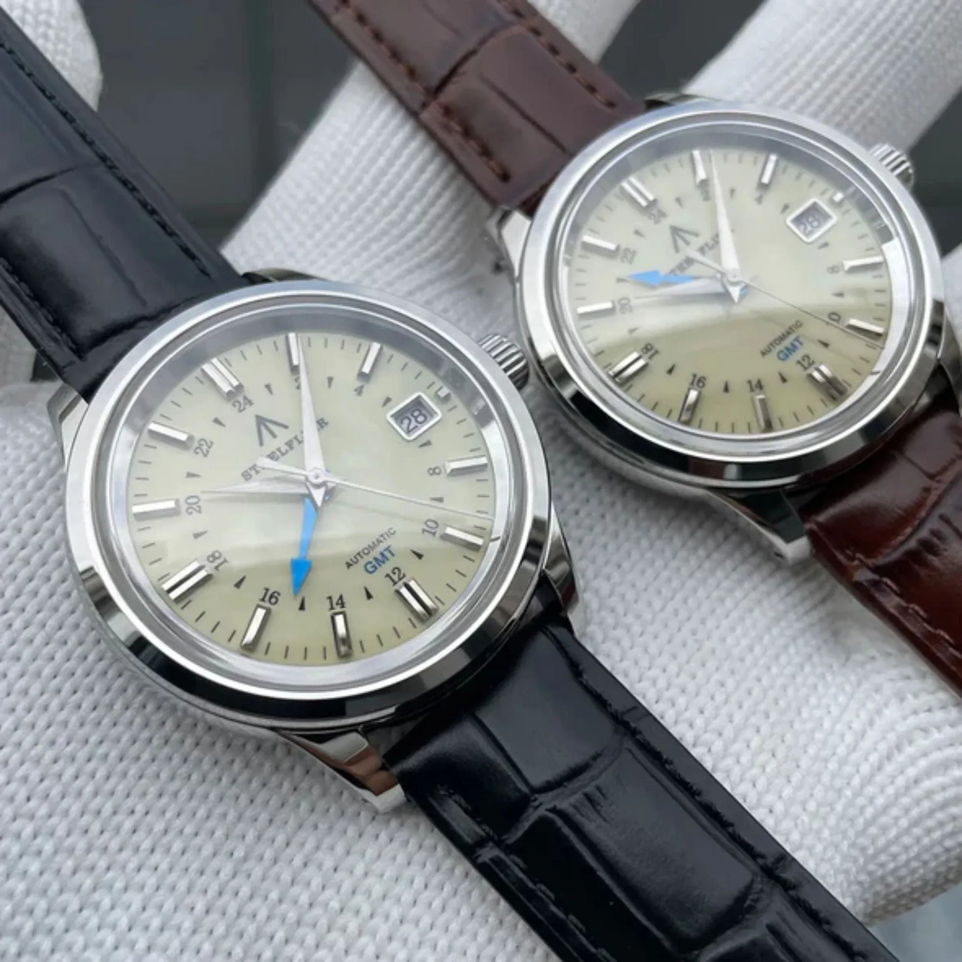 Steelflier SF791 Elegance Collection NH34 GMT Watch - DREAM WATCHES