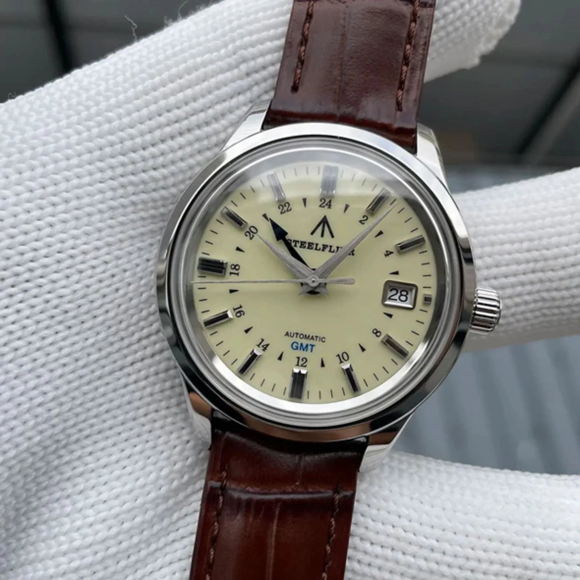 Steelflier SF791 Elegance Collection NH34 GMT Watch - DREAM WATCHES