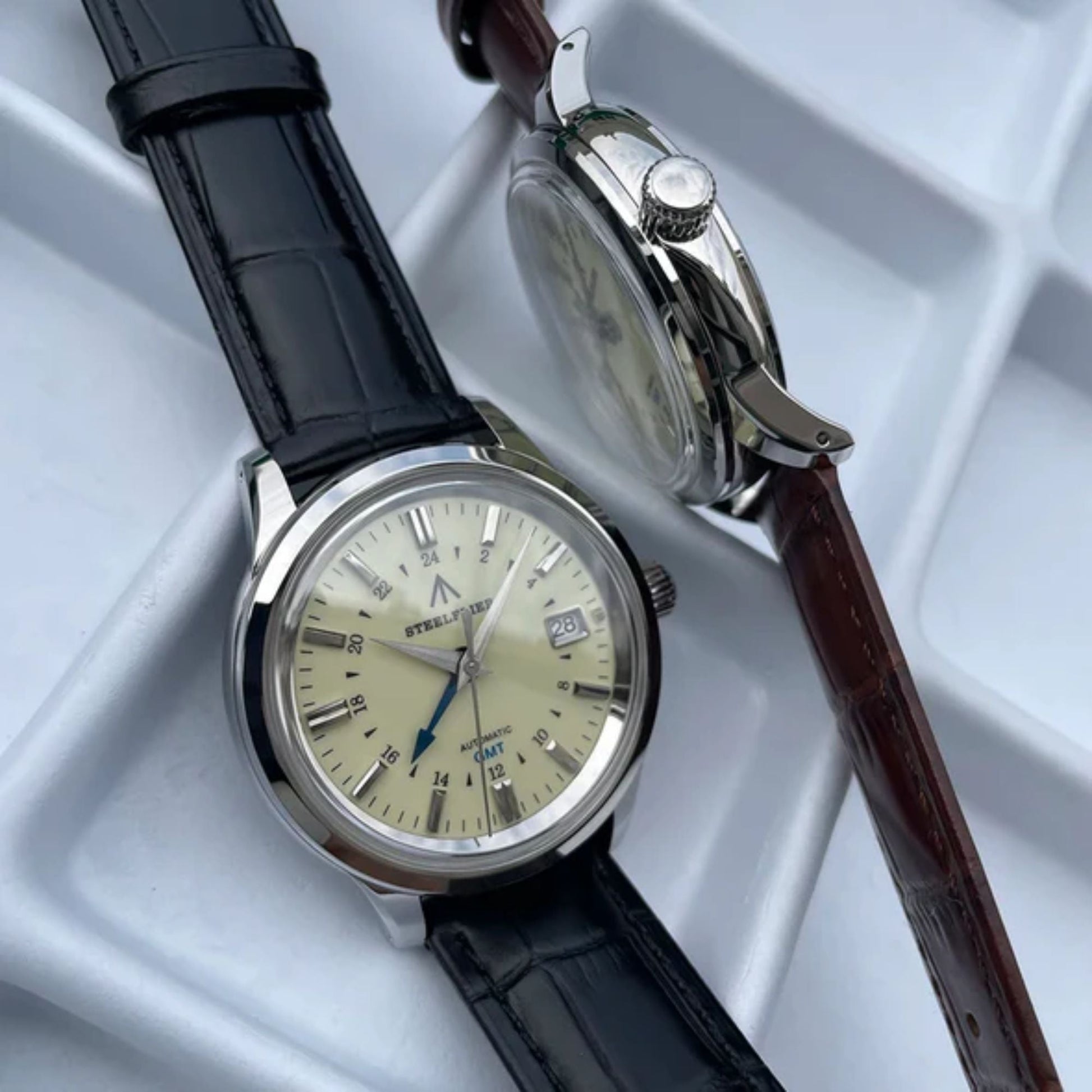 Steelflier SF791 Elegance Collection NH34 GMT Watch - DREAM WATCHES