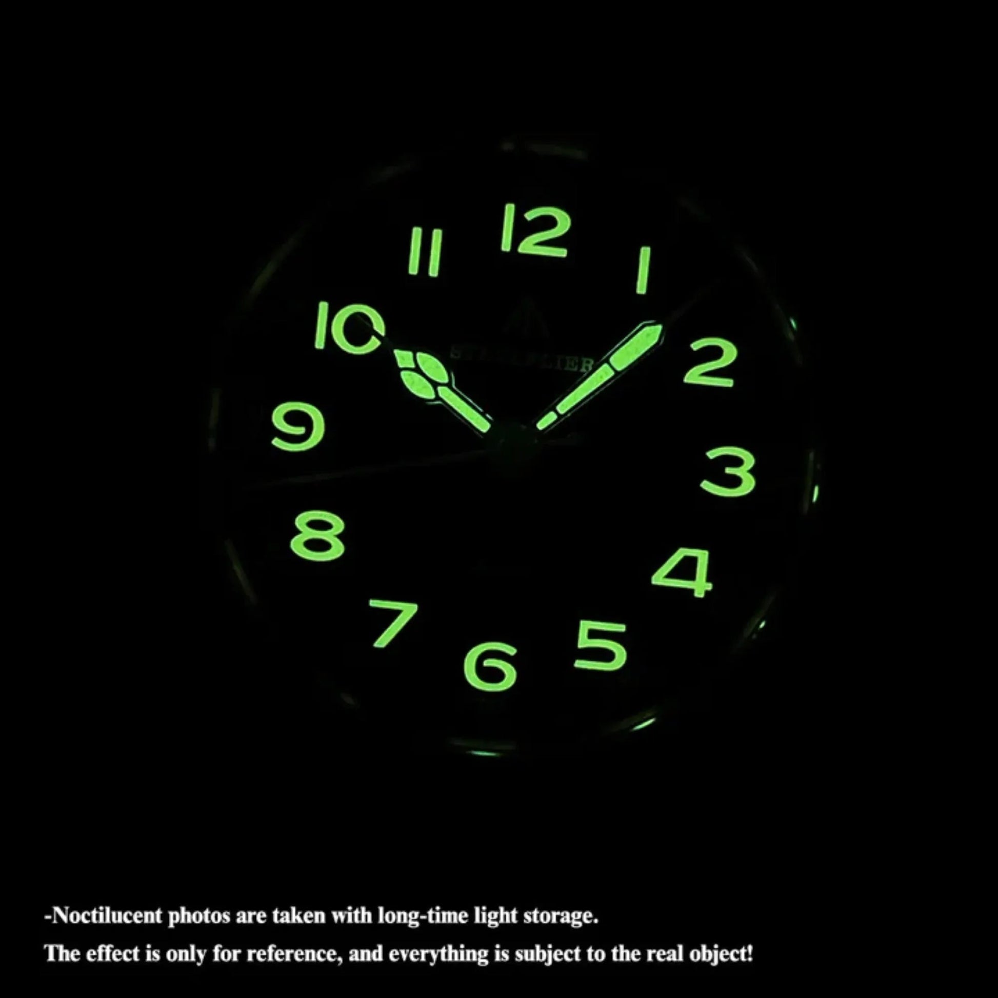 Steelflier VH60 Bronze Filed Watch SF741S - Brown Leather Strap - DREAM WATCHES