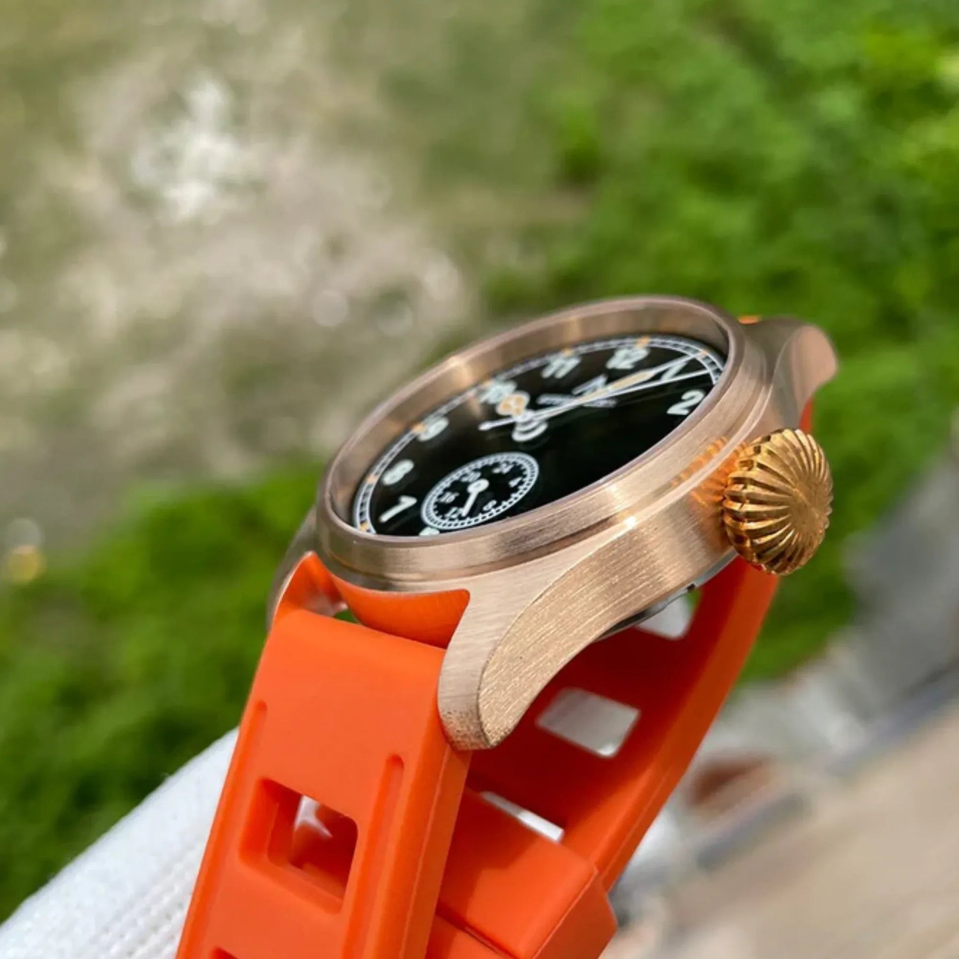 Steelflier VH60 Bronze Filed Watch SF746S - DREAM WATCHES