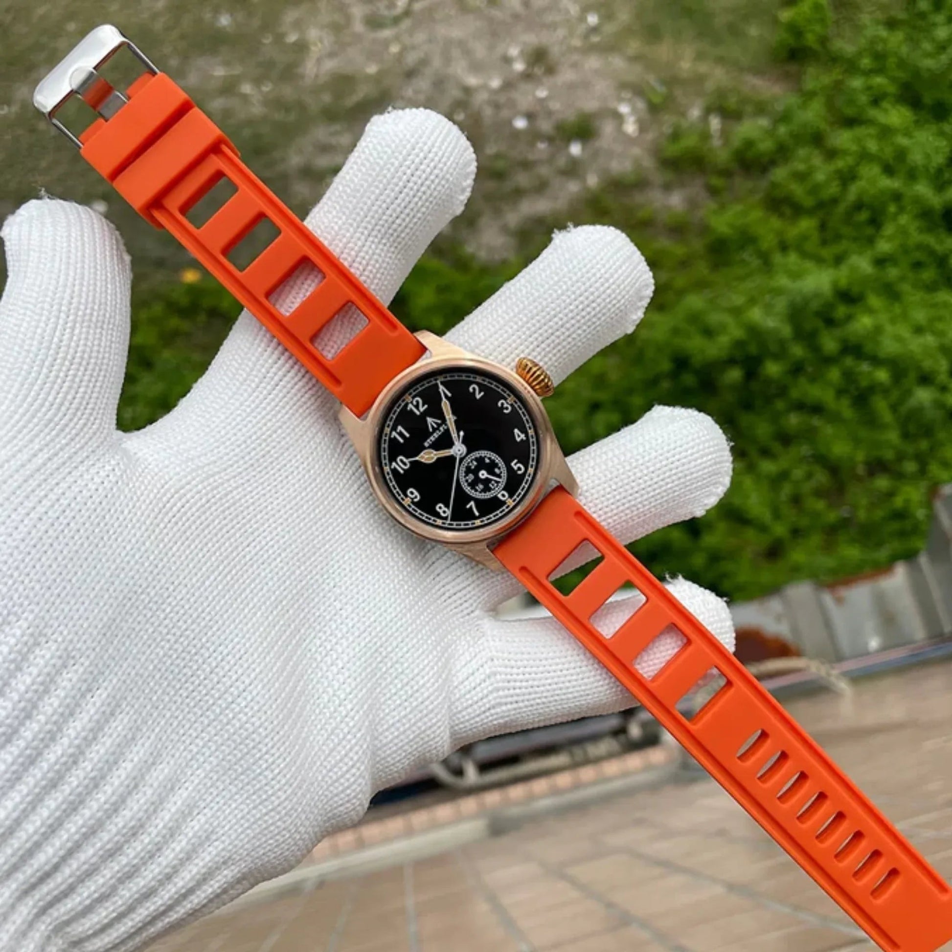 Steelflier VH60 Bronze Filed Watch SF746S - DREAM WATCHES