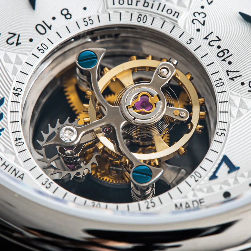 Suges Seakors Tourbillon SE8007SW Blue Indices - DREAM WATCHES