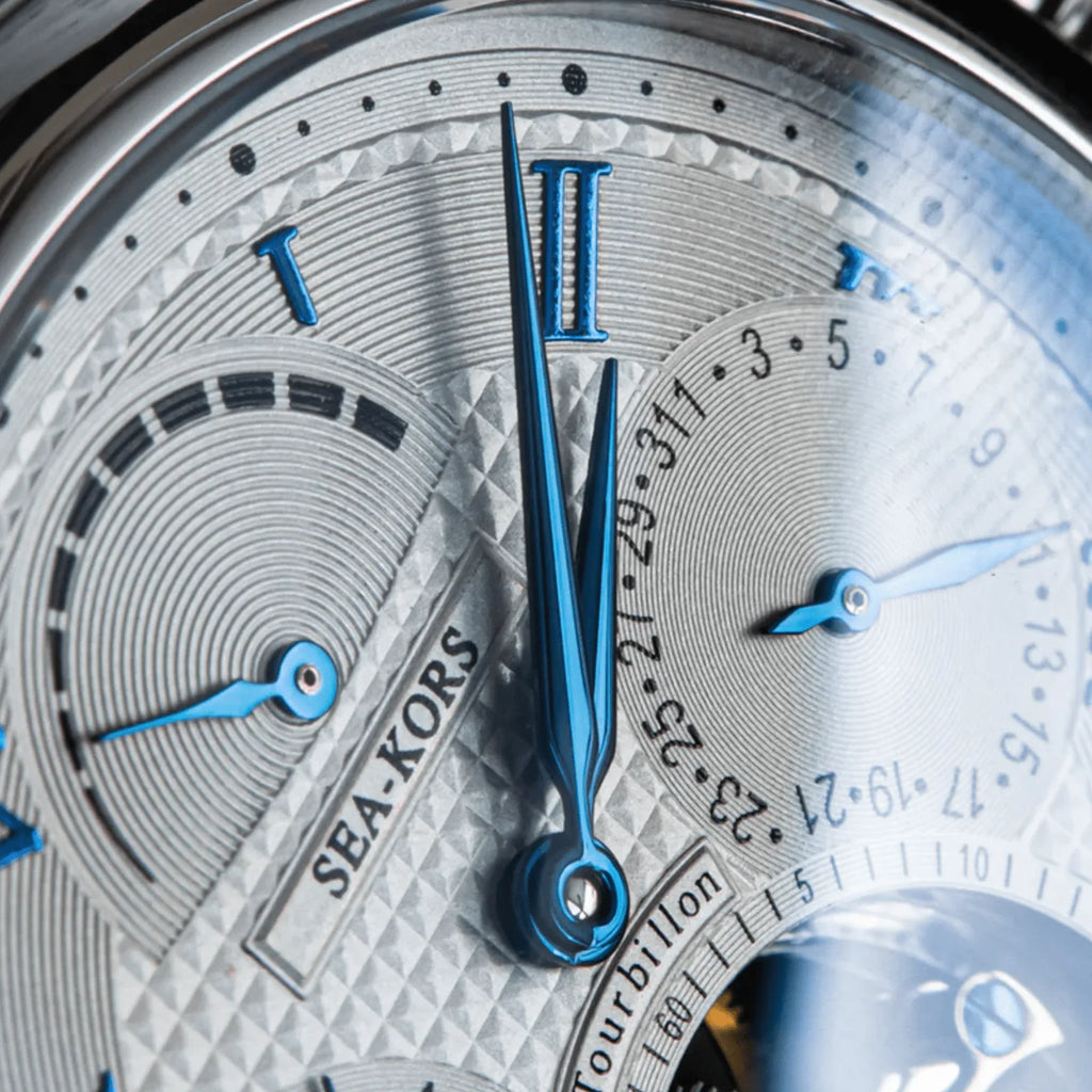 Suges Seakors Tourbillon SE8007SW Blue Indices - DREAM WATCHES