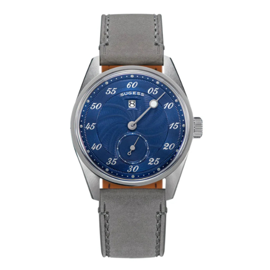 Sugess Automatic S451-1 Deep Blue Dial Jumping Hour One Pointer Stainless Steel - DREAM WATCHES