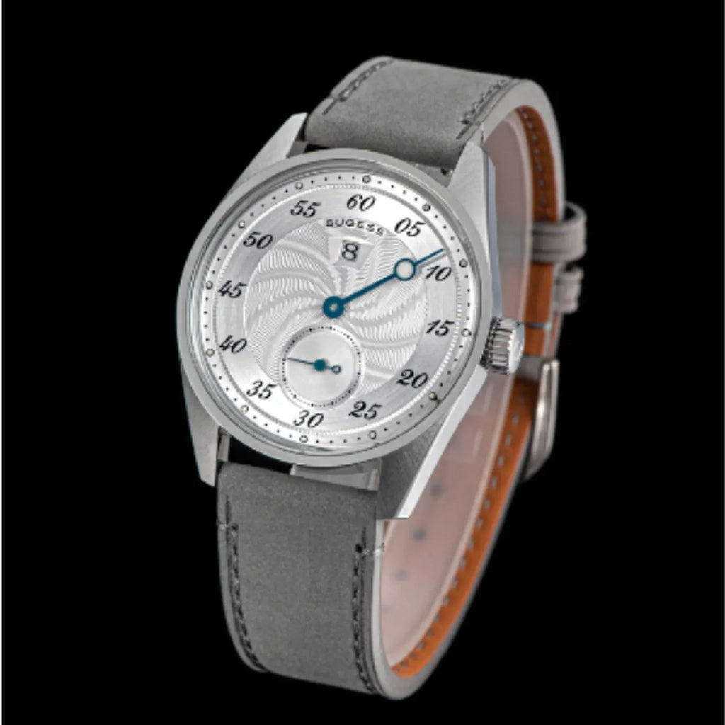 Sugess Automatic S451-1 Silver Dial Jumping Hour One Pointer Stainless Steel - DREAM WATCHES