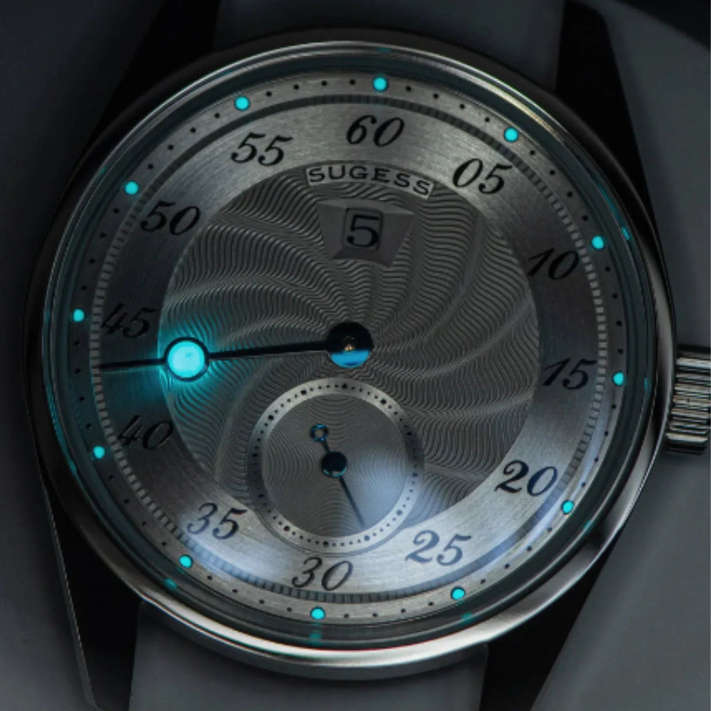 Sugess Automatic S451-1 Silver Dial Jumping Hour One Pointer Stainless Steel - DREAM WATCHES