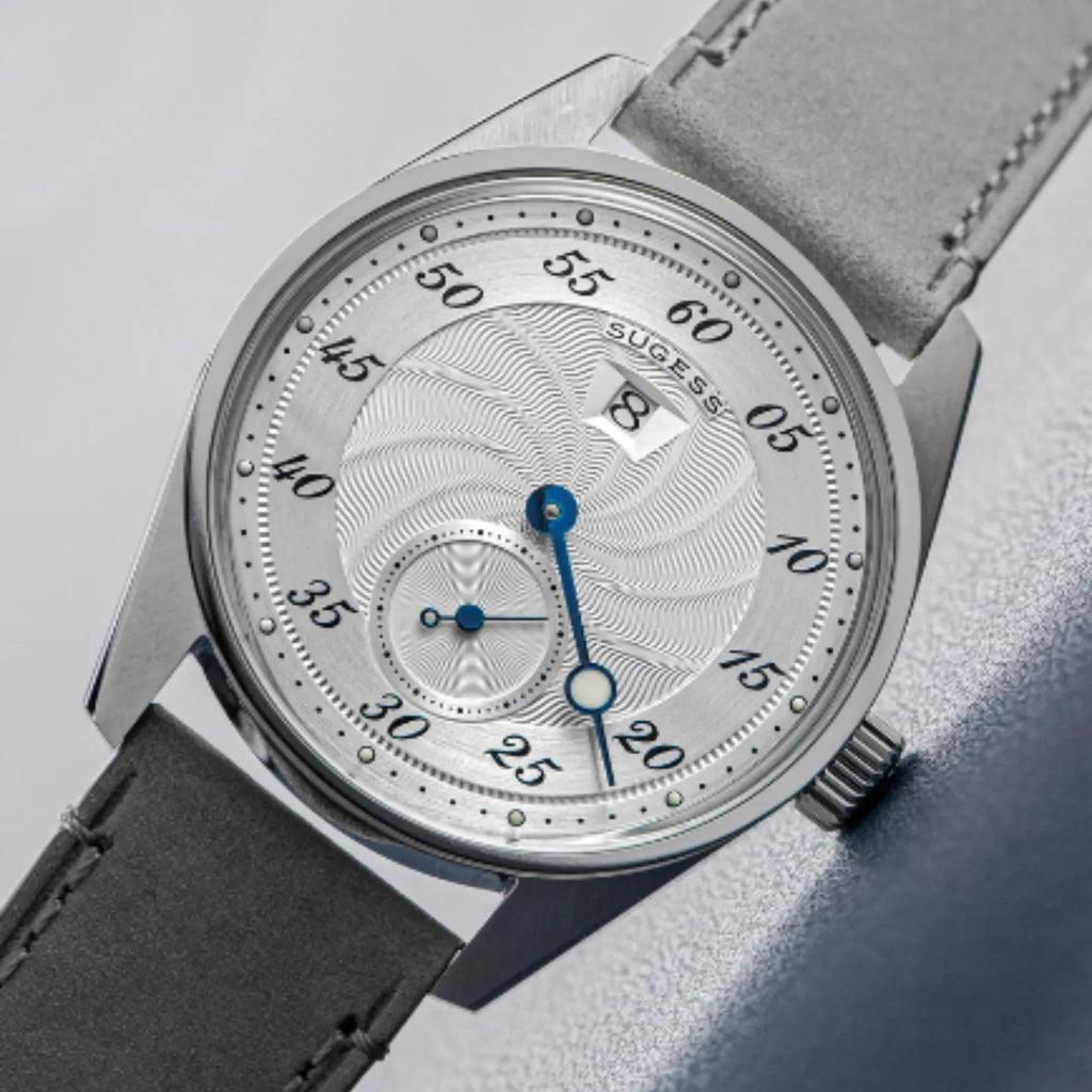 Sugess Automatic S451-1 Silver Dial Jumping Hour One Pointer Stainless Steel - DREAM WATCHES