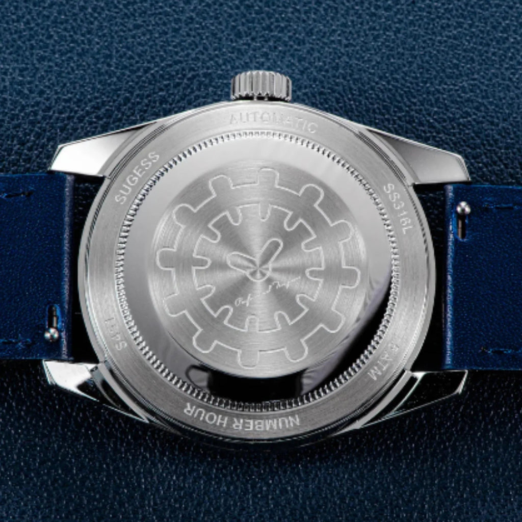 Sugess Automatic S451-1 Silver Dial Jumping Hour One Pointer Stainless Steel - DREAM WATCHES