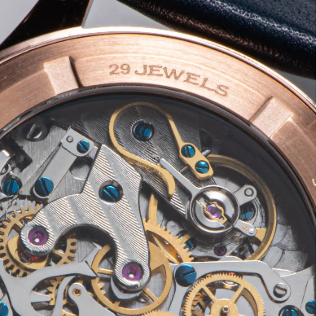 Sugess Chrono Heritage 423 Chronograph Rose Gold - DREAM WATCHES