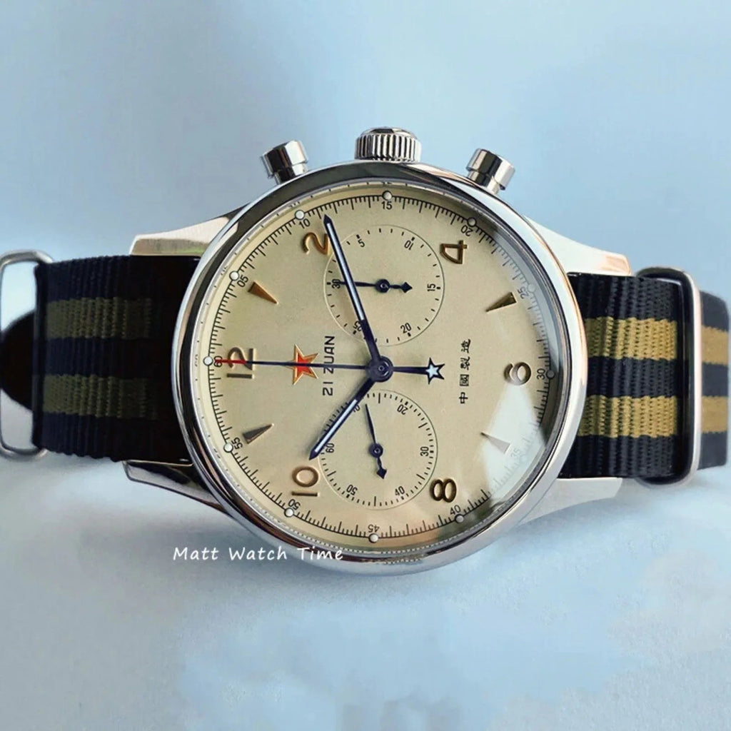 Sugess Chrono Heritage SU1963SW40LUM Lumed 40mm 1963 Swan Neck Regulator - DREAM WATCHES