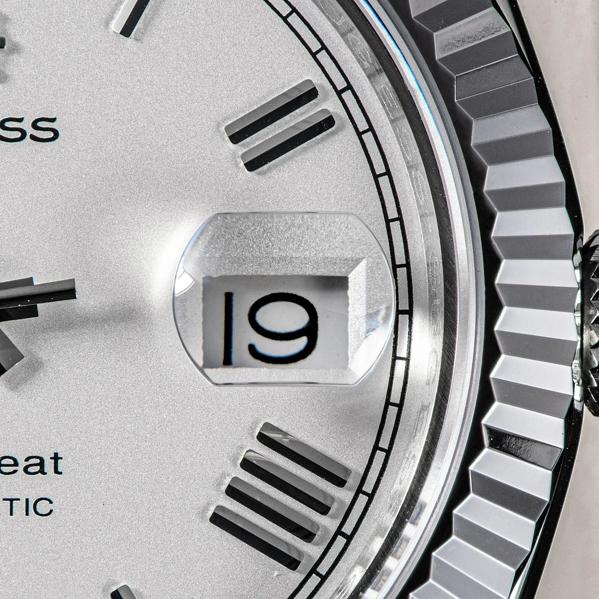 Sugess Heritage 433 DD Date and Day Display Stainless-Steel - White Dial - DREAM WATCHES