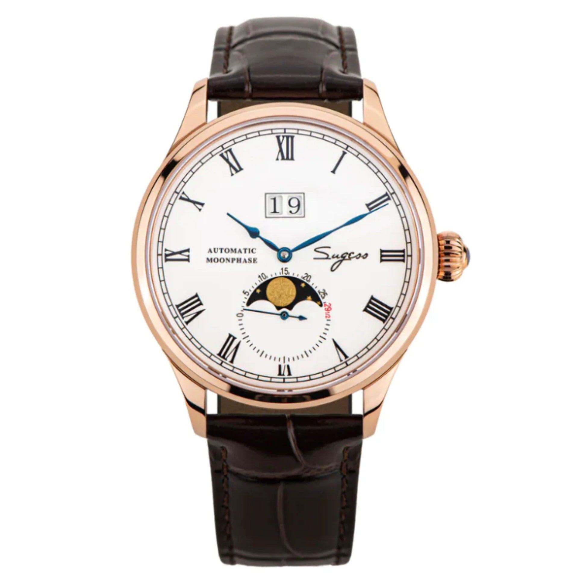 Sugess MoonPhase Master SU2528GW - DREAM WATCHES