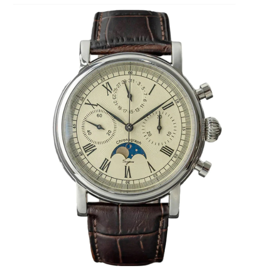 Sugess MoonPhase Master SUM199B/X S394 - DREAM WATCHES