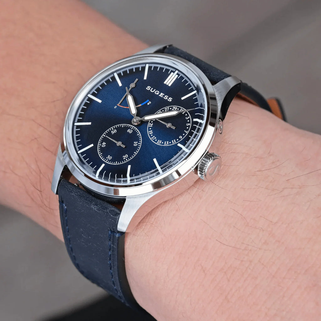 Sugess S458 Deep Blue Dial Stainless-Steel Automatic - DREAM WATCHES
