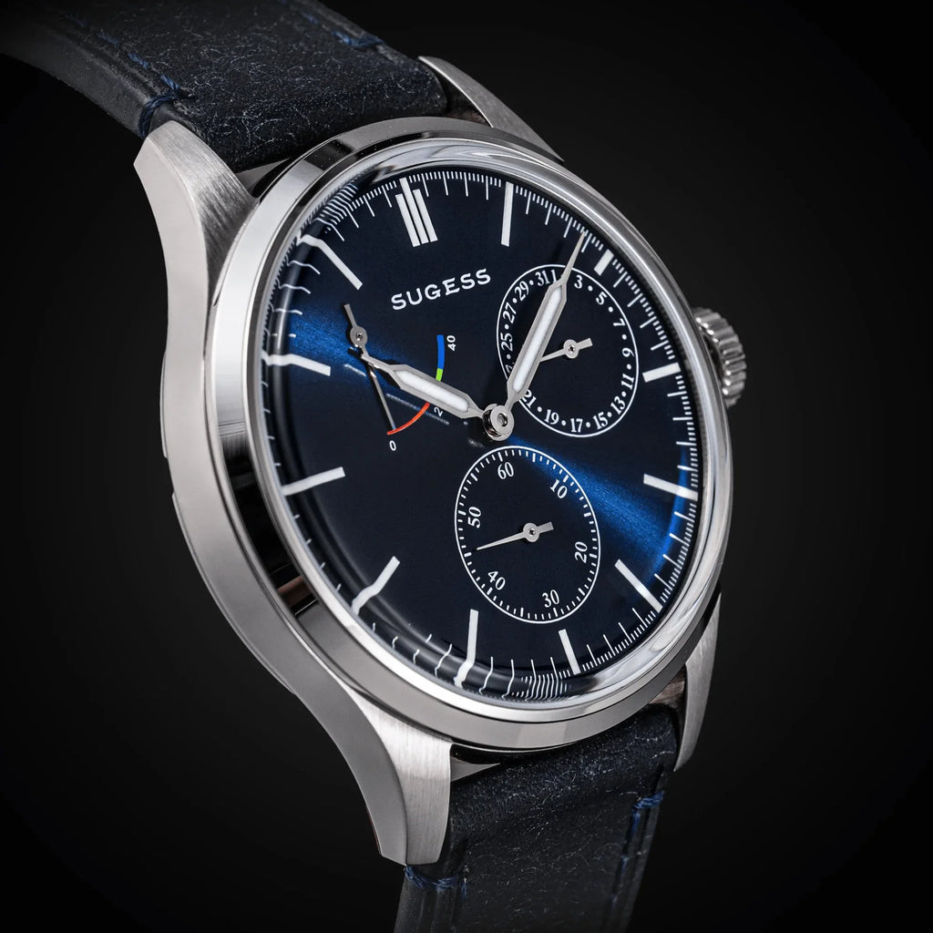 Sugess S458 Deep Blue Dial Stainless-Steel Automatic - DREAM WATCHES