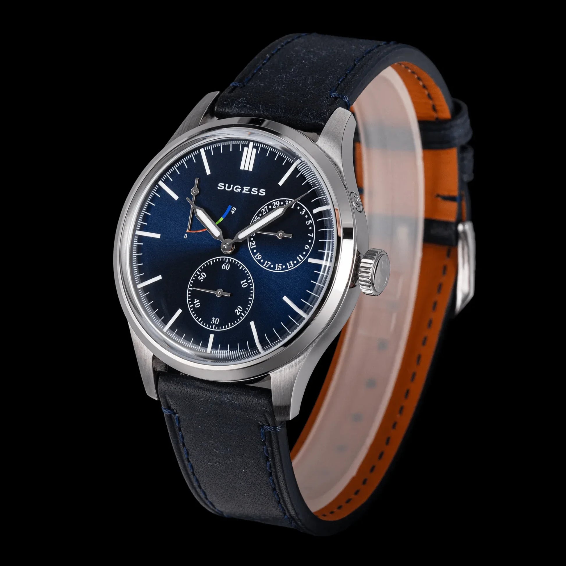 Sugess S458 Deep Blue Dial Stainless-Steel Automatic - DREAM WATCHES