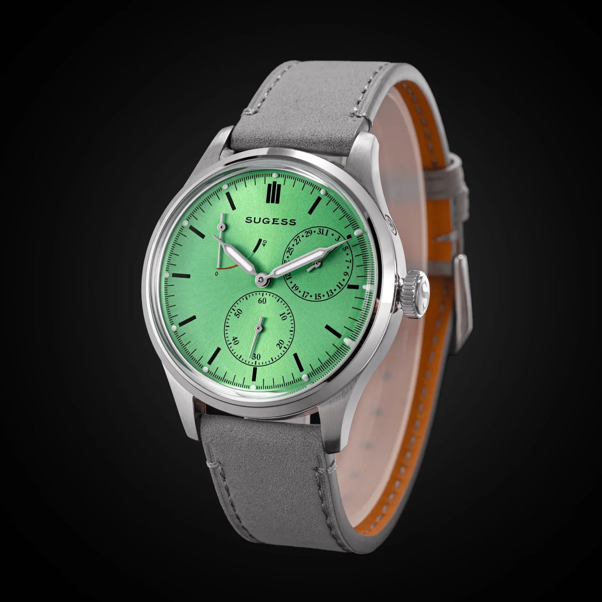 Sugess S458 Green Dial Stainless-Steel Automatic - DREAM WATCHES