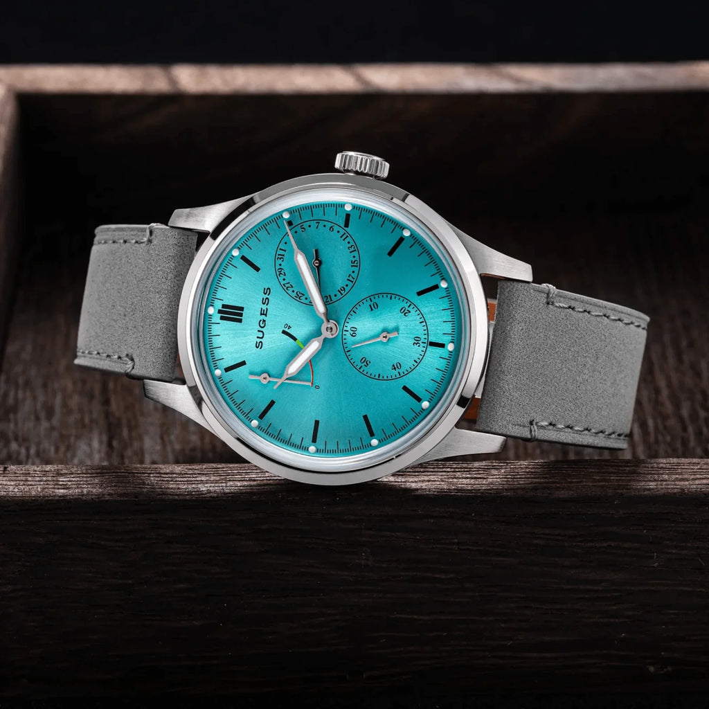 Sugess S458 Light Blue Dial Stainless-Steel Automatic - DREAM WATCHES