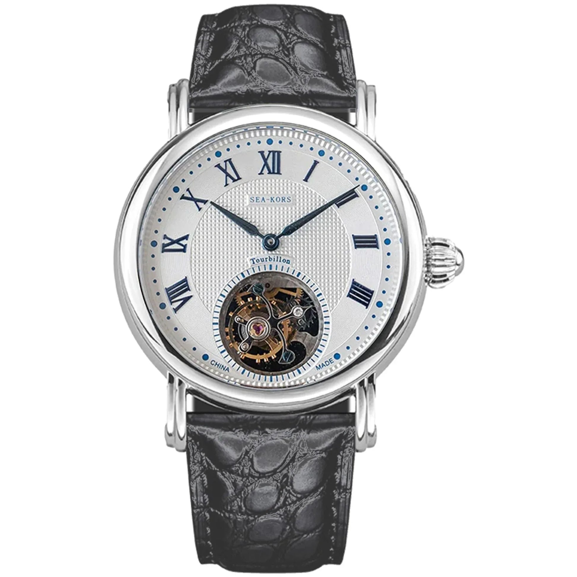 Sugess Seakors Tourbillon SE8000SW Blue Indices - DREAM WATCHES