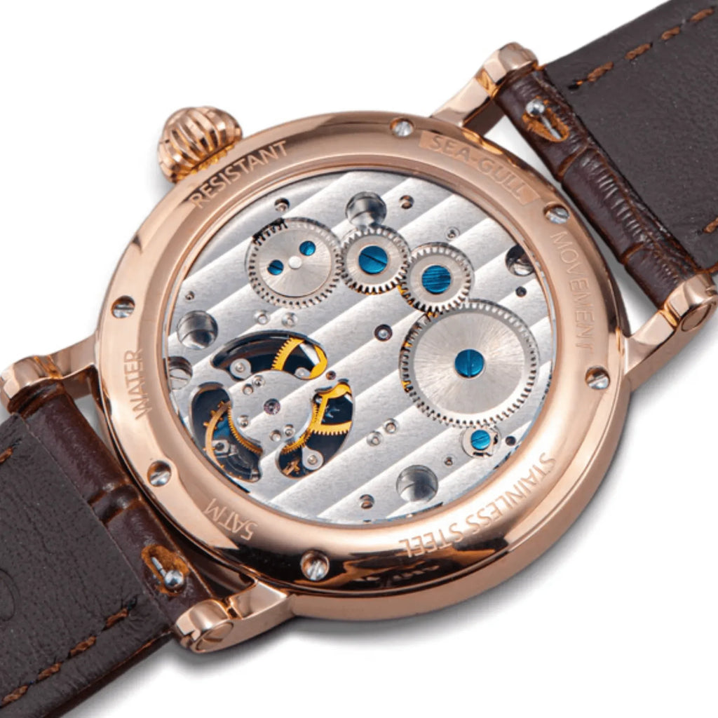 Sugess Seakors Tourbillon SE8007GW Rose Gold Case - DREAM WATCHES