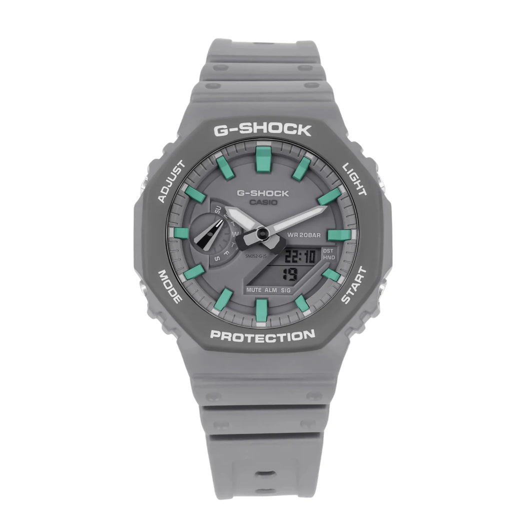 Tiffany Blue Indices For The GA-2100/ B2100 "CASIOAK" incl installation - DREAM WATCHES