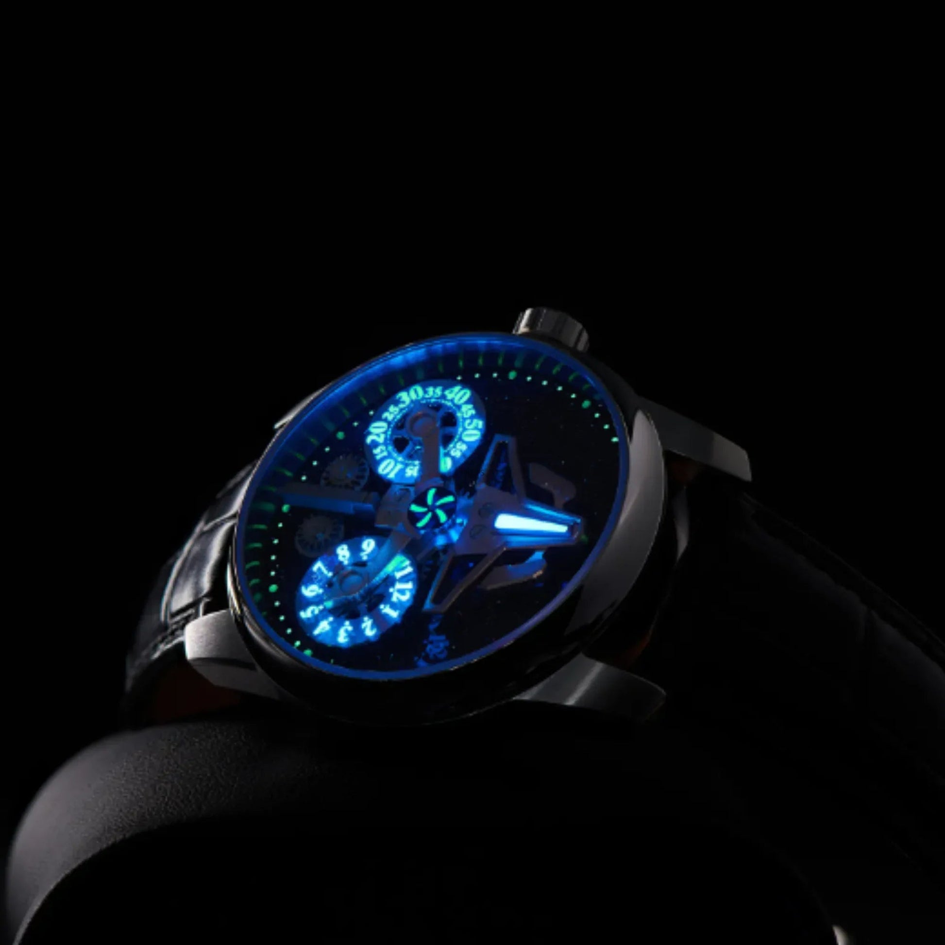 Unique Dual Sub dial Luxury Watch with Miyota upgraded movement - DREAM WATCHES