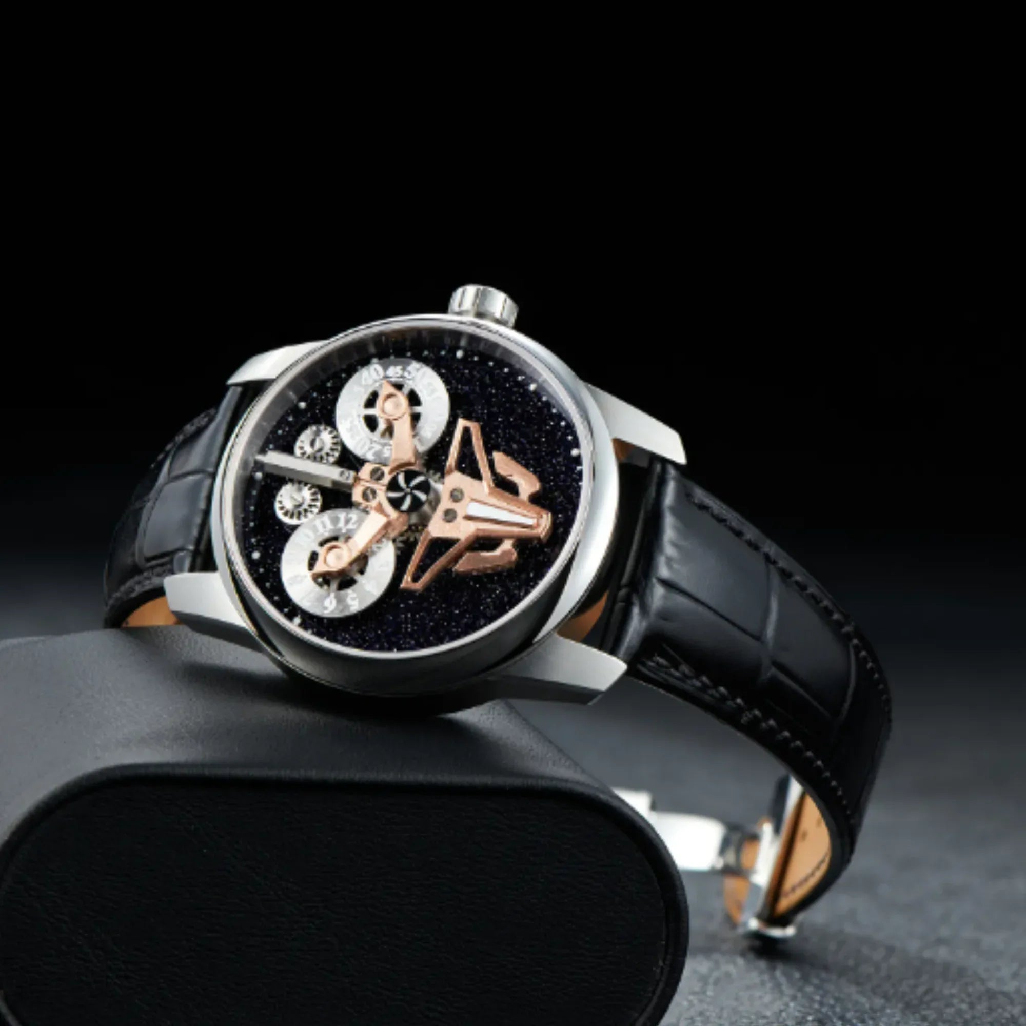 Unique Dual Sub dial Luxury Watch with Miyota upgraded movement - DREAM WATCHES