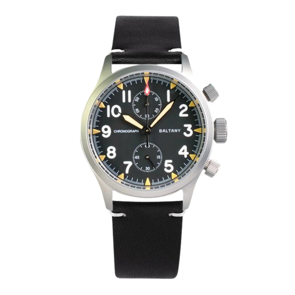 Vintage Military Style Quartz Chronograph Watch S5033 - DREAM WATCHES