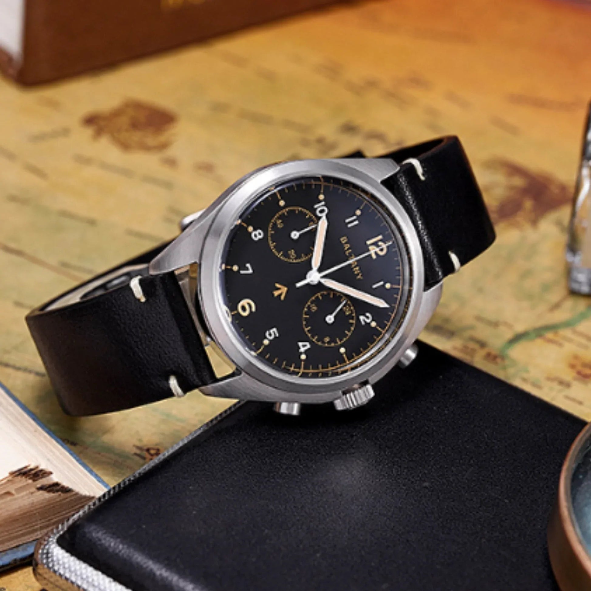 Vintage RAF 6BB Homage Military Chronograph Watch S5044 - DREAM WATCHES