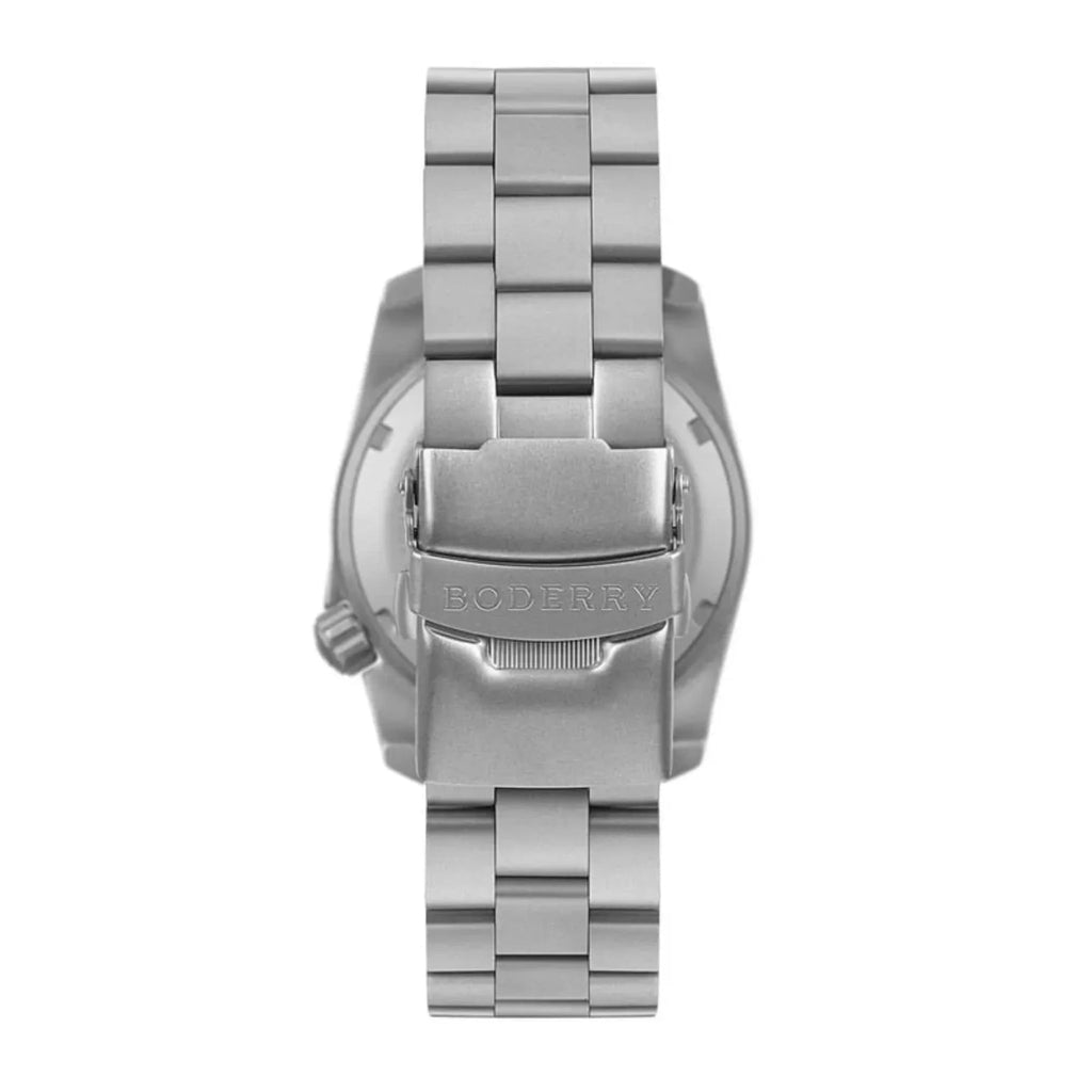 VOYAGER - 100M Waterproof Titanium Automatic Field Watch | Claret-bracelet - DREAM WATCHES