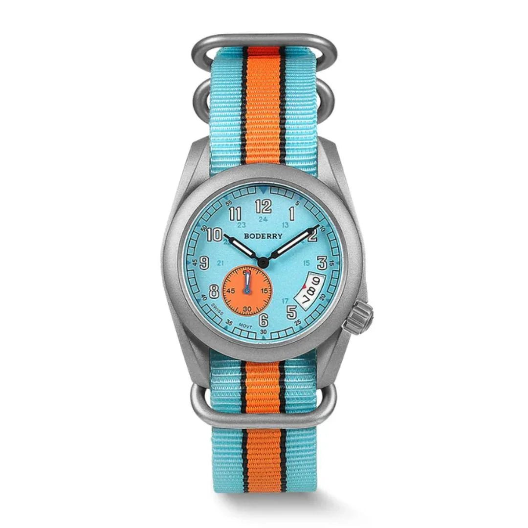 VOYAGER 38 - 100M Waterproof Titanium Field Watch | 917G - DREAM WATCHES