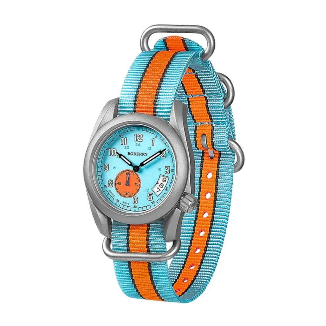 VOYAGER 38 - 100M Waterproof Titanium Field Watch | 917G - DREAM WATCHES