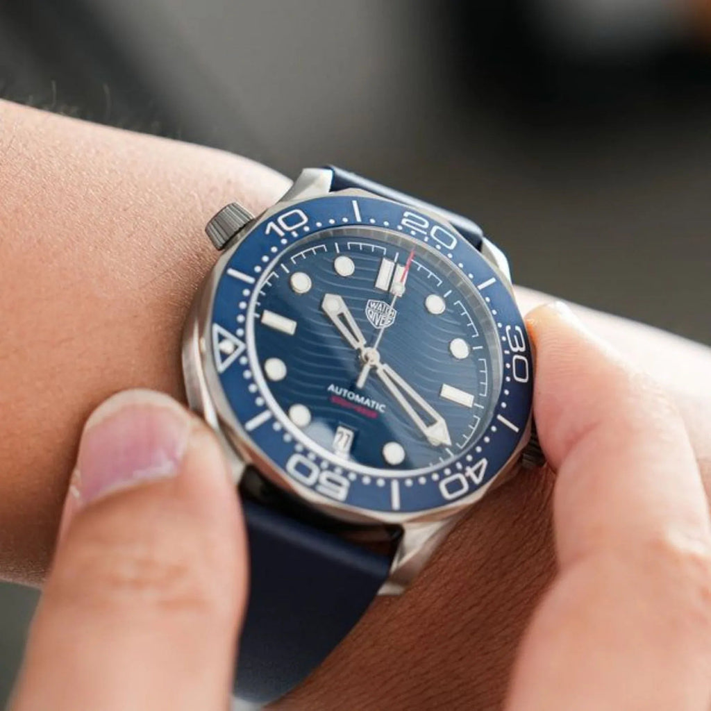 Watchdives WD007 Titanium NTTD Dive Watch - Titanium Bracelet - DREAM WATCHES