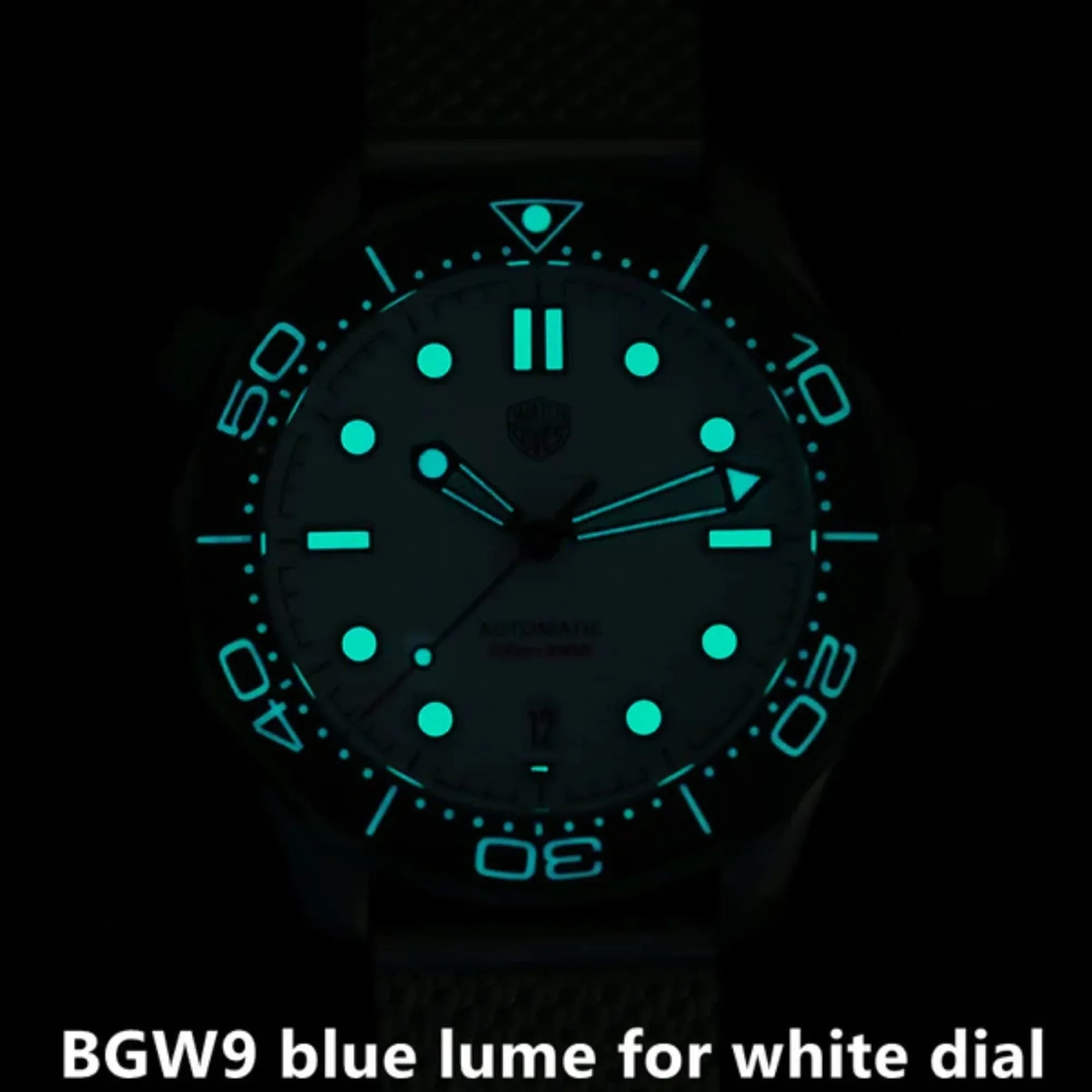 Watchdives WD007 Titanium NTTD Dive Watch - Titanium Bracelet - DREAM WATCHES