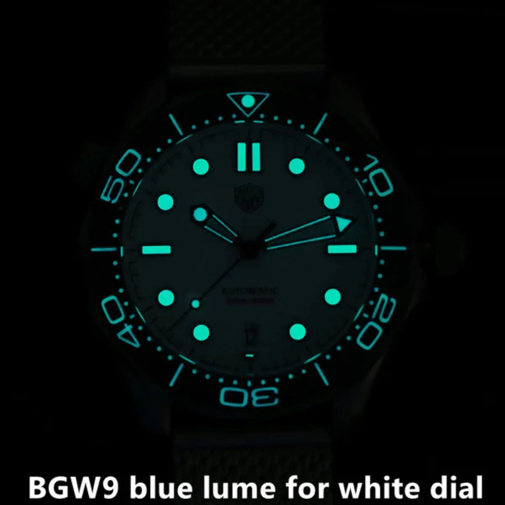 Watchdives WD007 Titanium NTTD Dive Watch - Titanium Bracelet - DREAM WATCHES