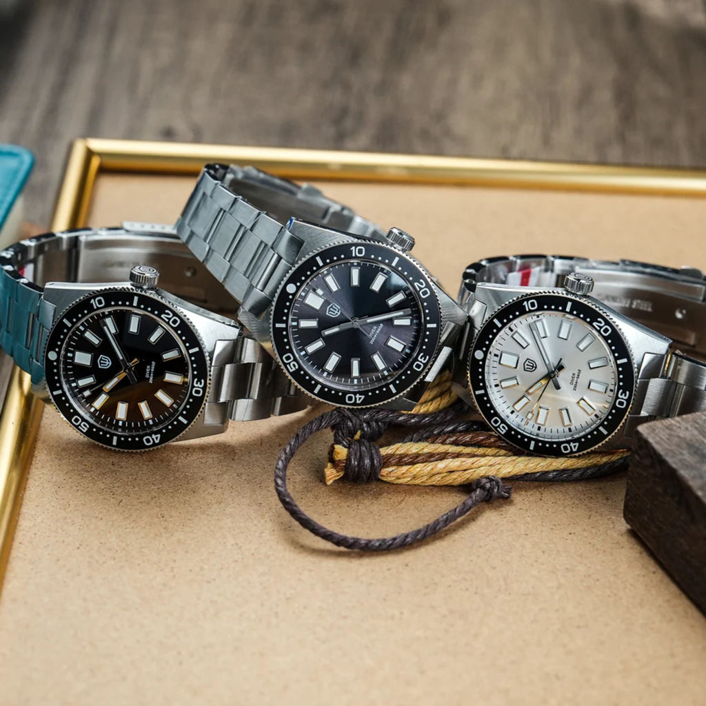 Watchdives WD1965 38mm VH31 62MAS Dive Watch - DREAM WATCHES